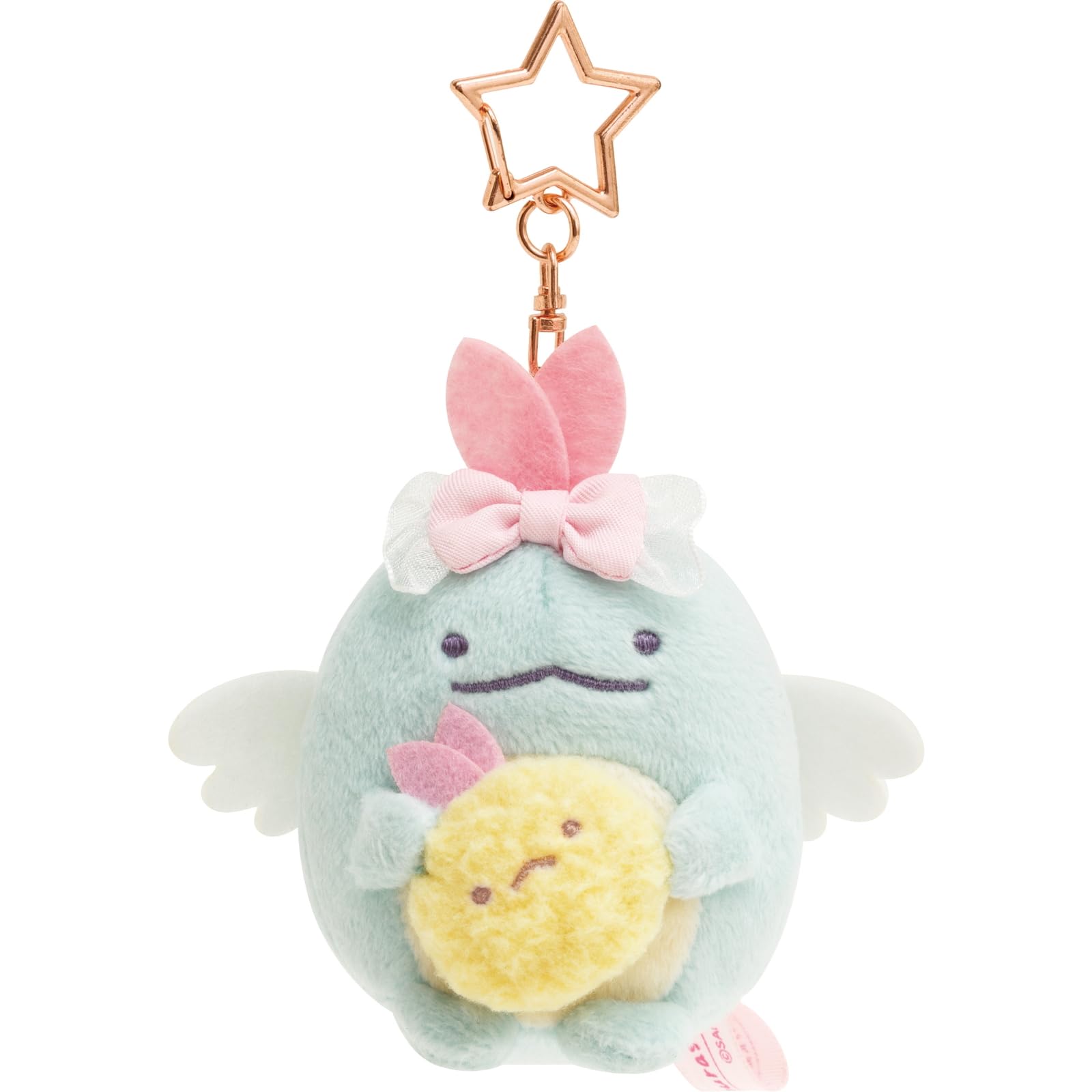 San-X Sumikko Gurashi Angel Ebiten Idol Plush Lizard Mo62501 Hanging Decor- Japan Figure Store - #1 Bring To You The Best Japanese Goods