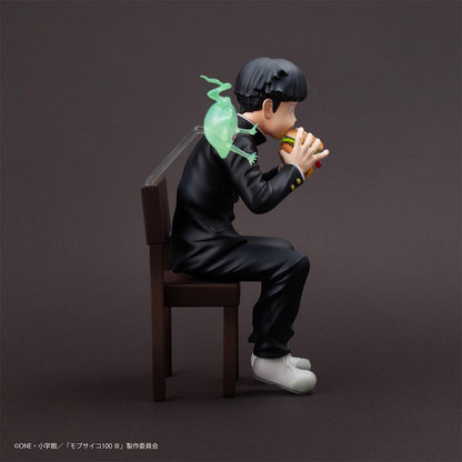 Mob Psycho 100 III xBunbougu Cafe 2022 Figure – Shigeo Kageyama & Ekubo Non-Scale Pre-Painted PVC & ABS