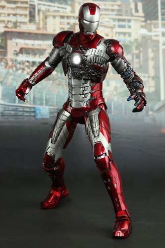 Hot Toys Iron Man 2 Movie Masterpiece 1/6 Scale Figure Mark 5- Japan Figure Store - #1 Bring To You The Best Japanese Goods