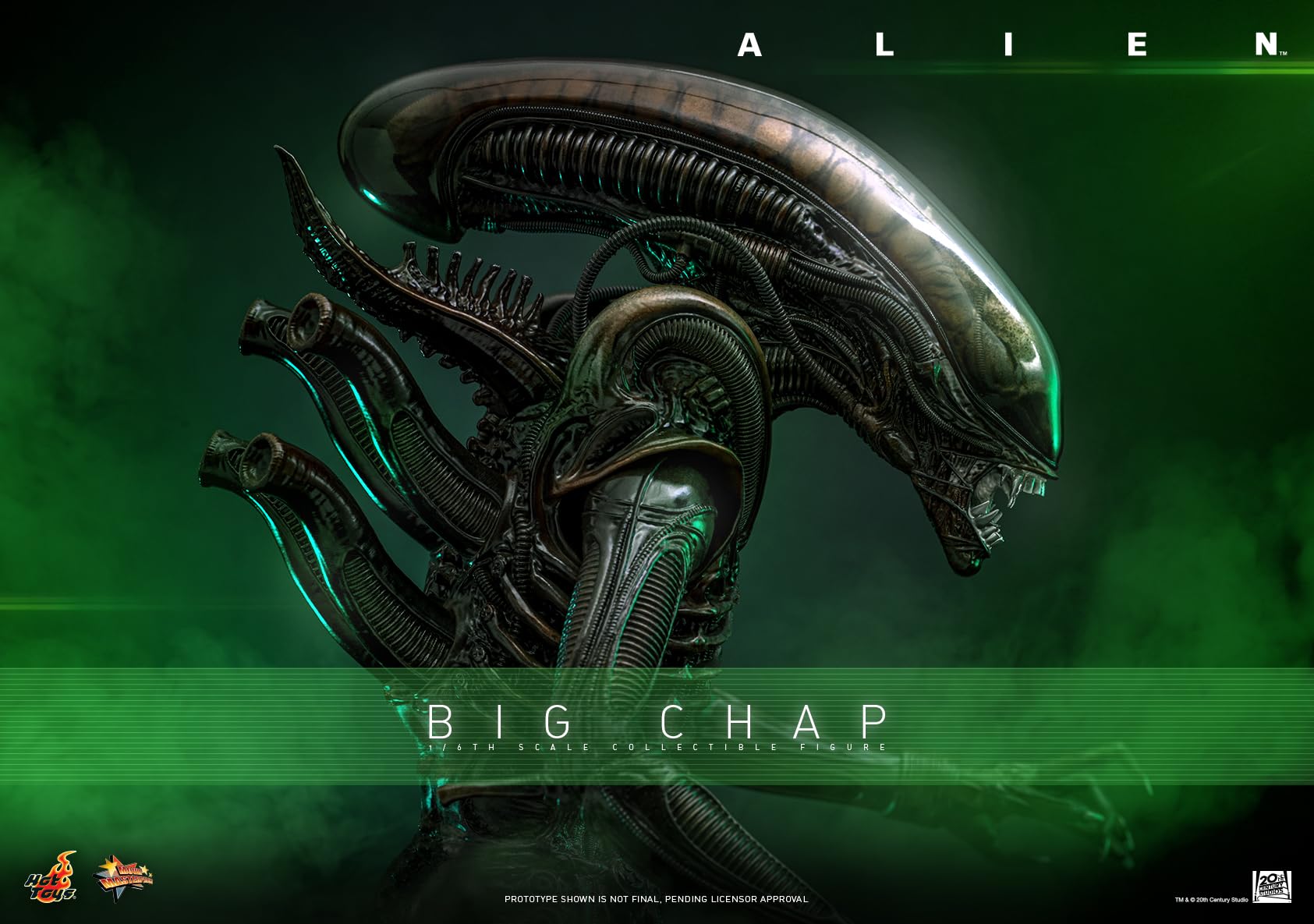 Hot Toys Movie Masterpiece Alien Big Chap Version 2.0 1/6 Scale Figure