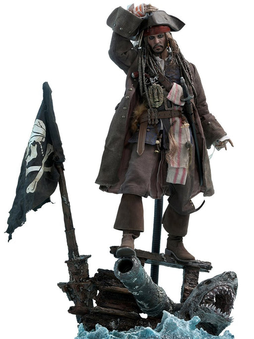 Hot Toys Movie Masterpiece Pirates 1/6 Scale Jack Sparrow Figure- Japan Figure Store - #1 Bring To You The Best Japanese Goods