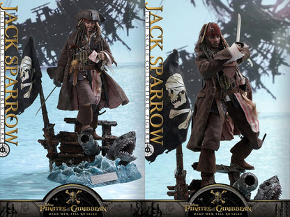 Hot Toys Movie Masterpiece Pirates 1/6 Scale Jack Sparrow Figure- Japan Figure Store - #1 Bring To You The Best Japanese Goods