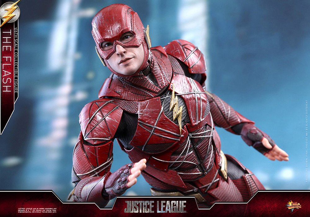 Hot Toys Movie Masterpiece Justice League Flash 1/6 Scale Action Figure- Japan Figure Store - #1 Bring To You The Best Japanese Goods