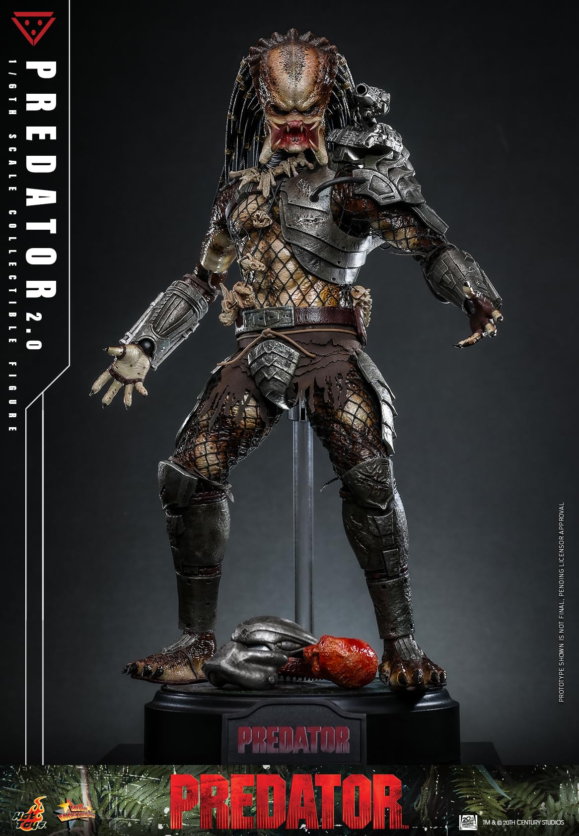 Hot Toys Movie Masterpiece Predator 2.0 1/6 Scale Action Figure