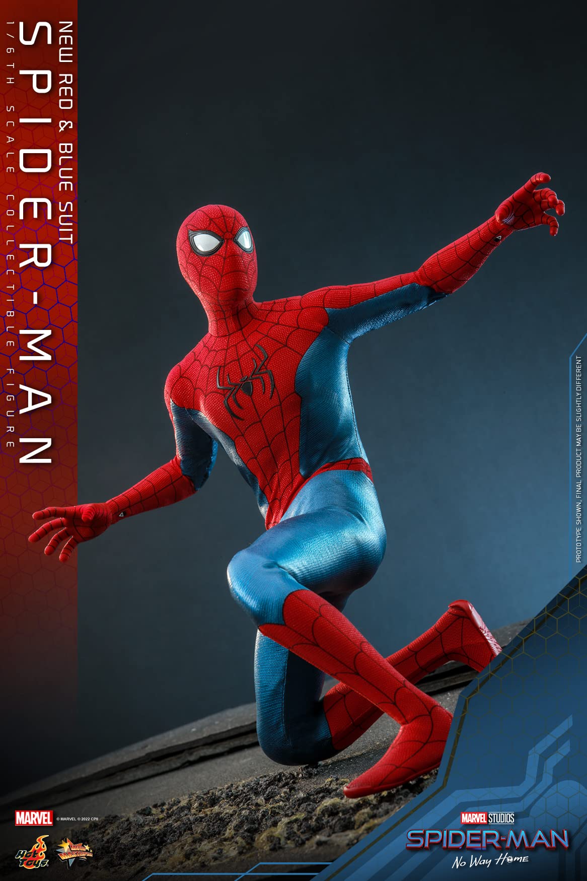 Hot Toys Spider-Man No Way Home 1/6 Scale Figure Red Blue Suit- Japan Figure Store - #1 Bring To You The Best Japanese Goods