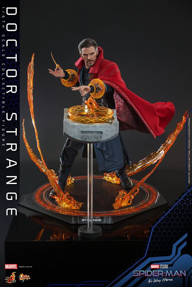 Hot Toys Movie Masterpiece Doctor Strange 1/6 Scale Figure Spider-Man Blue