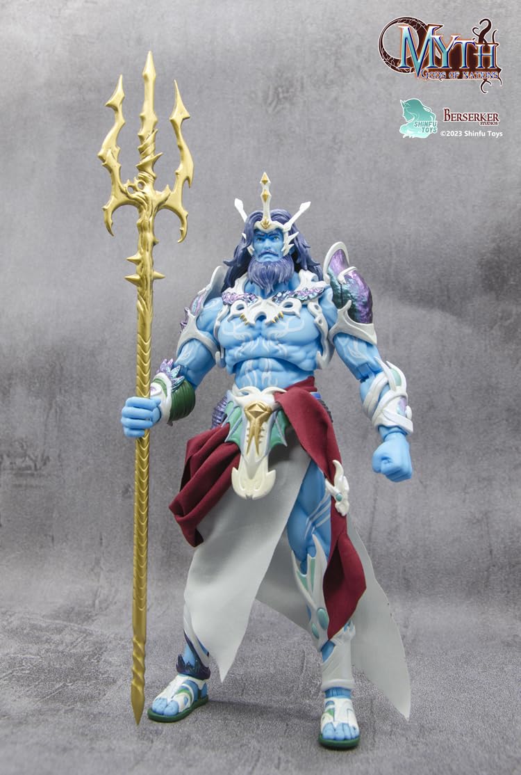 Berserker Studios Myth Series M03 Poseidon 1/12 Collectible Action Figure- Japan Figure Store - #1 Bring To You The Best Japanese Goods