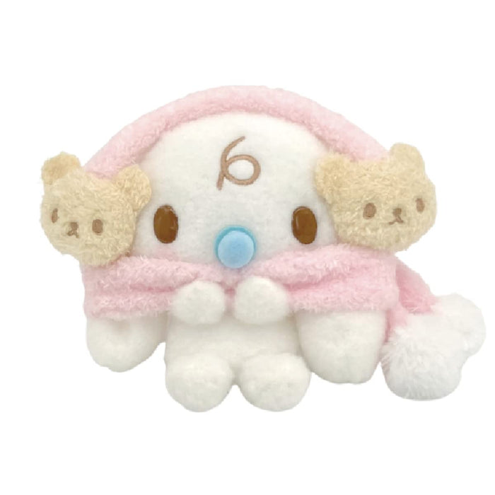 Nakajima Sanrio Plush Toy S Milk Wearing Earmuffs- Japan Figure Store - #1 Bring To You The Best Japanese Goods
