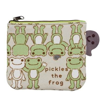Sanrio Nakajima Pickles The Frog Side-By-Side Tissue Pouch 179371-23- Japan Figure Store - #1 Bring To You The Best Japanese Goods