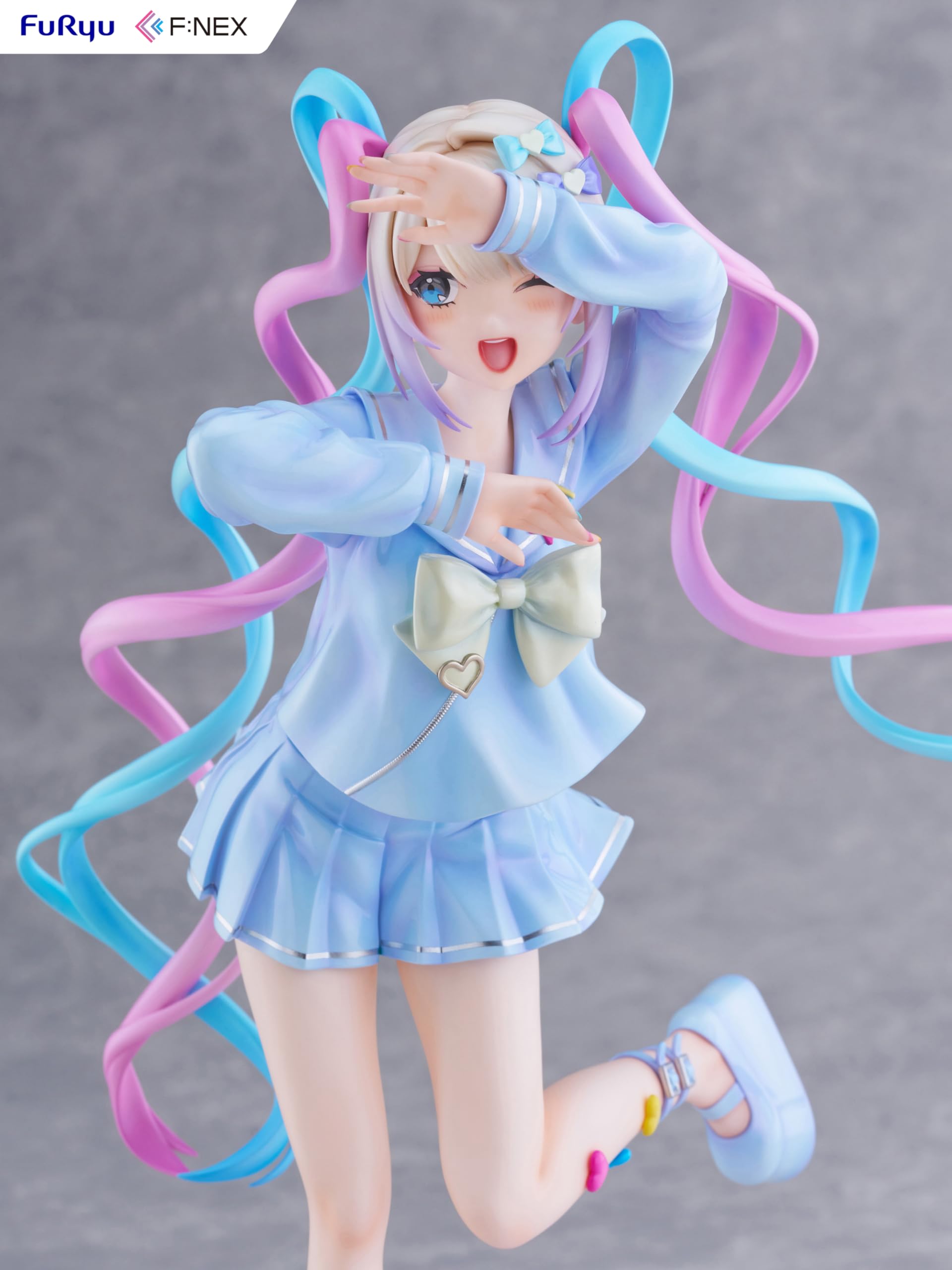 Furyu Needy Girl Overdose 1/7 Scale Figure Chouzetsu Saikawa Tenshi-Chan- Japan Figure Store - #1 Bring To You The Best Japanese Goods