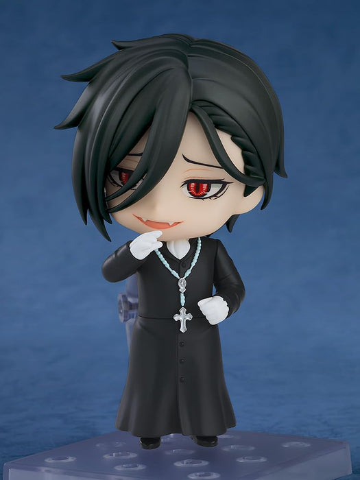 Orange Red Nendoroid Black Butler Public School Arc Sebastian Sapphire Owl Ver.- Japan Figure Store - #1 Bring To You The Best Japanese Goods