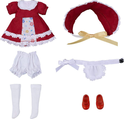 Good Smile Company Nendoroid Doll Red Old-Fashioned Dress Outfit Set- Japan Figure Store - #1 Bring To You The Best Japanese Goods