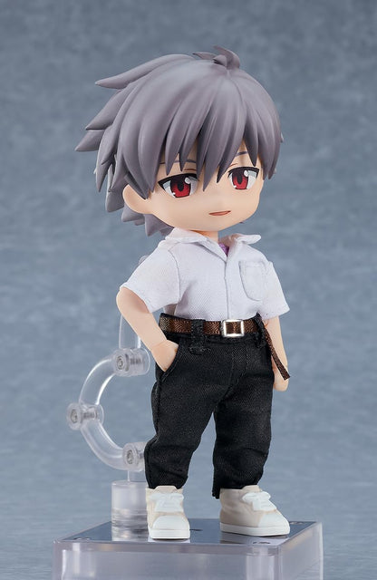 Good Smile Company Nendoroid Doll Rebuild of Evangelion Nagisa Kaworu Figure- Japan Figure Store - #1 Bring To You The Best Japanese Goods