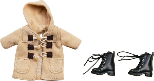 Good Smile Company Nendoroid Doll Beige Boots and Duffle Coat Set- Japan Figure Store - #1 Bring To You The Best Japanese Goods