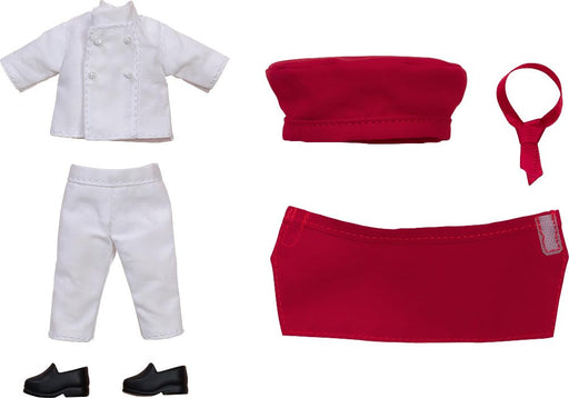 Good Smile Company Nendoroid Doll Work Outfit Set Pastry Chef Red Version- Japan Figure Store - #1 Bring To You The Best Japanese Goods
