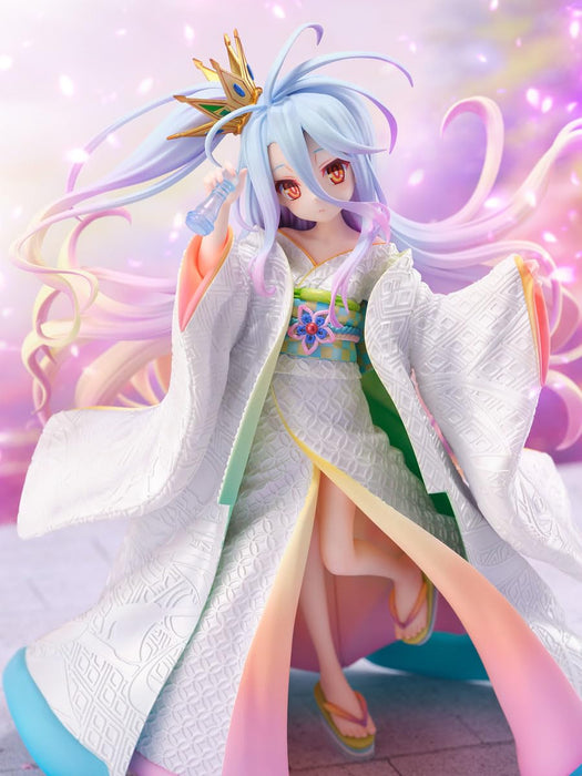 Furyu No Game No Life Shiro F:Nex 1/7 Scale Shiromuku Figure Collectible- Japan Figure Store - #1 Bring To You The Best Japanese Goods