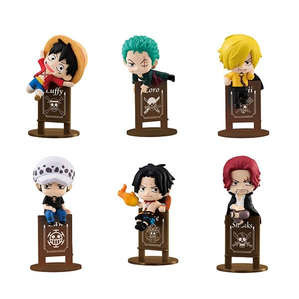 Megahouse Ochatomo Series One Piece Pirates Party Figurine Set- Japan Figure Store - #1 Bring To You The Best Japanese Goods