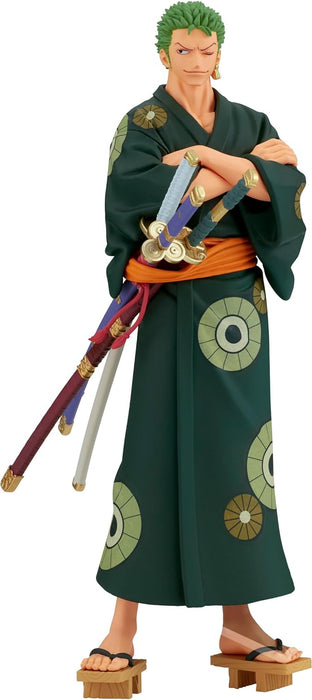 Bandai Spirits Roronoa Zoro DXF Figure Wano Country Yukata Grandline Series- Japan Figure Store - #1 Bring To You The Best Japanese Goods
