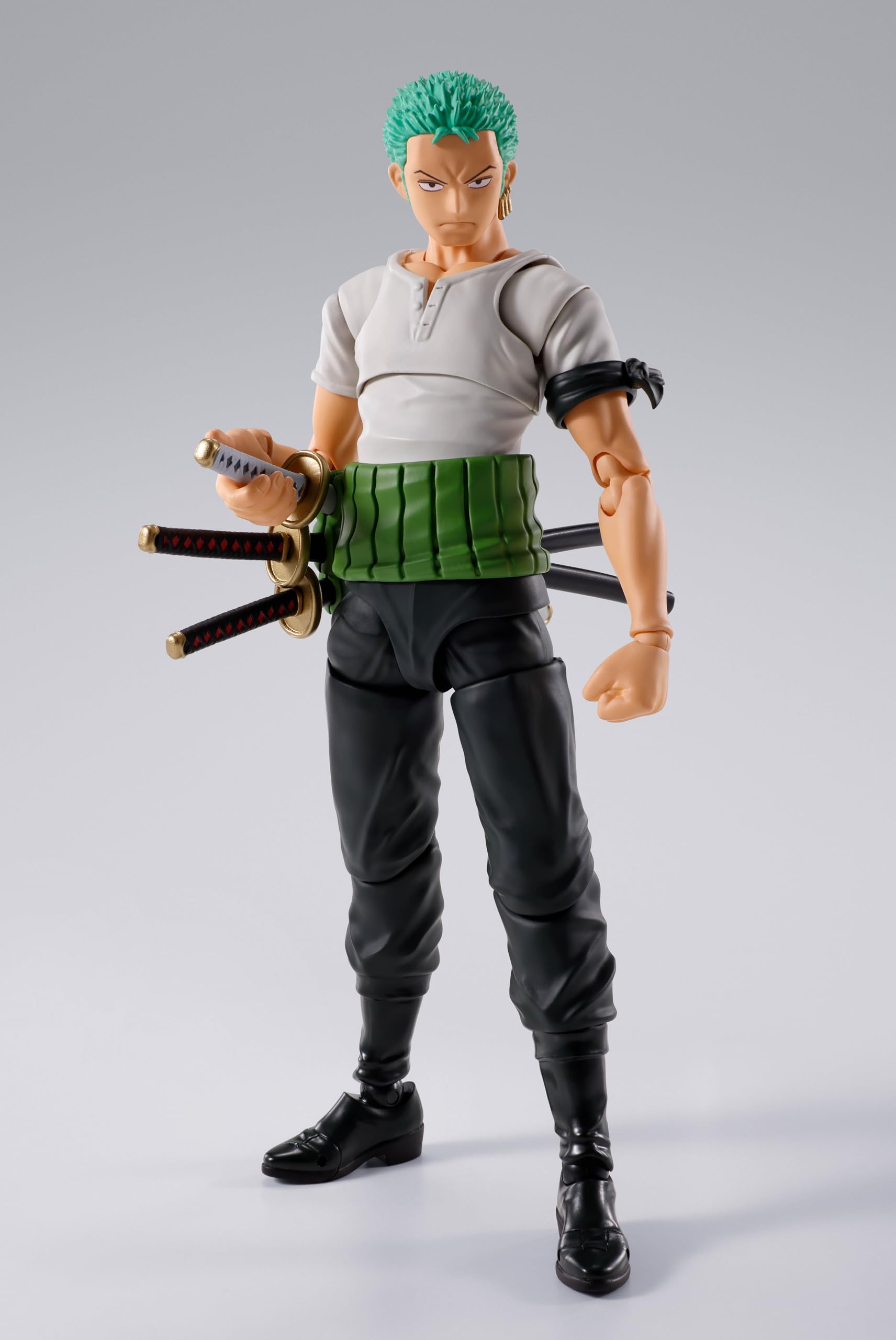 Bandai Spirits One Piece S.H.Figuarts Roronoa Zoro Romance Dawn Figure- Japan Figure Store - #1 Bring To You The Best Japanese Goods