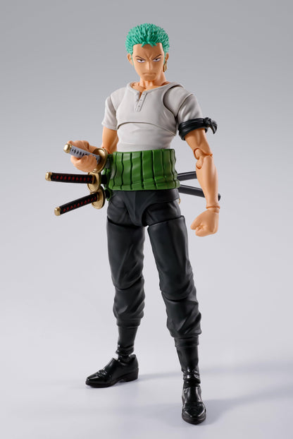Bandai Spirits One Piece S.H.Figuarts Roronoa Zoro Romance Dawn Figure- Japan Figure Store - #1 Bring To You The Best Japanese Goods