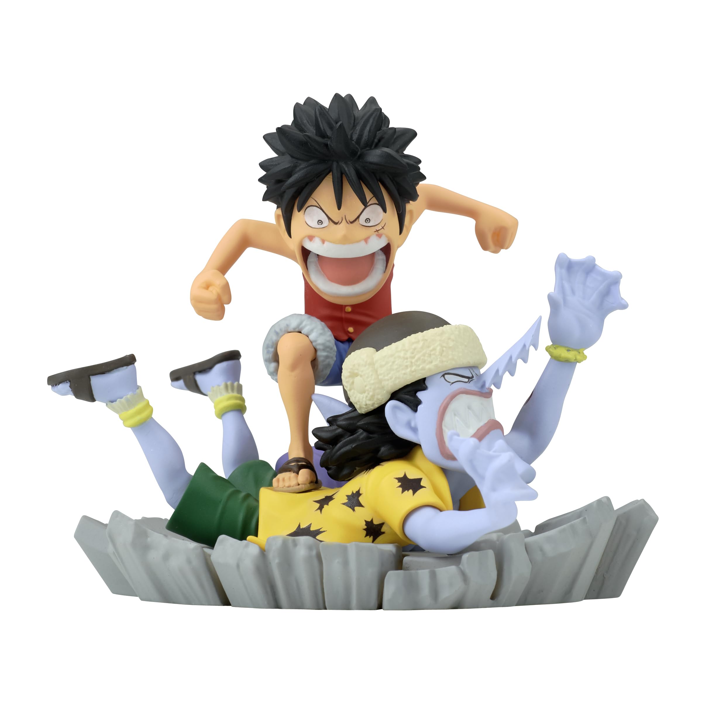 Banpresto One Piece World Collectible Figure: Luffy Vs Arlong Log Stories