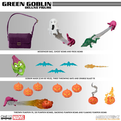 Mezco One:12 Collective Green Goblin 1/12 Action Figure Deluxe Edition- Japan Figure Store - #1 Bring To You The Best Japanese Goods