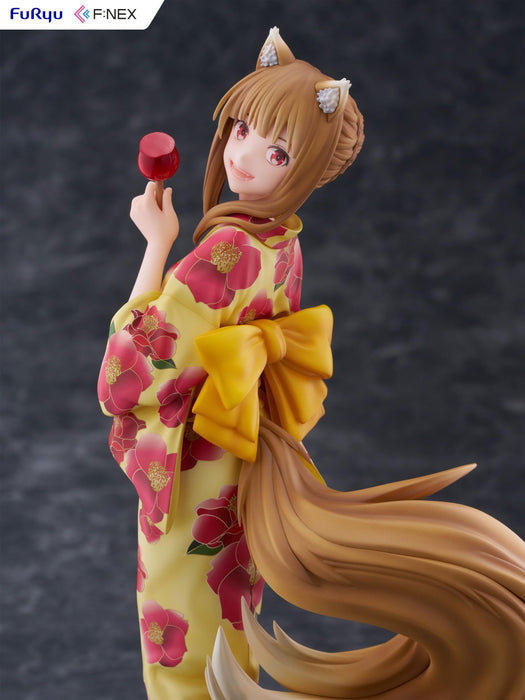 Furyu Ookami To Koushinryou 1/7 Holo Yukata Ver Figure Merchant Meets Wise Wolf- Japan Figure Store - #1 Bring To You The Best Japanese Goods