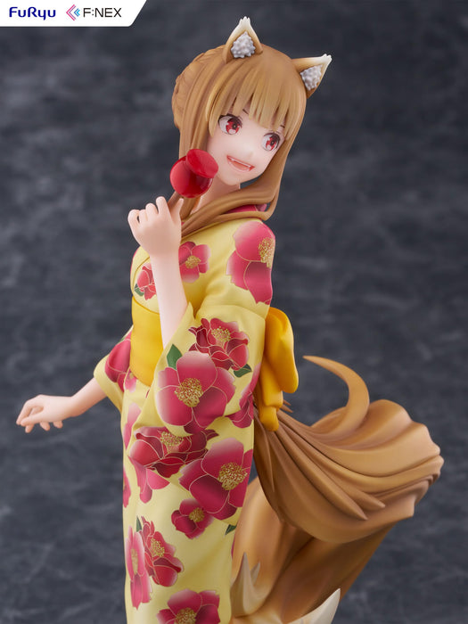 Furyu Ookami To Koushinryou 1/7 Holo Yukata Ver Figure Merchant Meets Wise Wolf- Japan Figure Store - #1 Bring To You The Best Japanese Goods