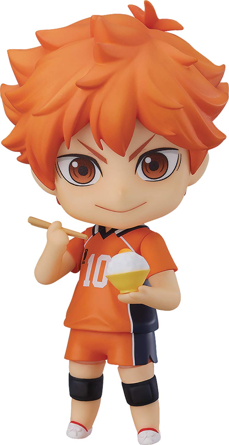 Orange Rouge Haikyu To The Top Hinata Shoyo Nendoroid Action Figure Multicolor