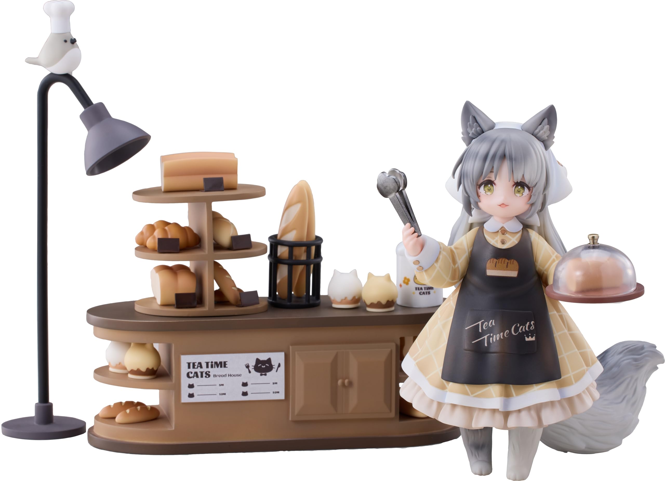 Within Limits Original DLC Series Tea Time Cats Clerk Cat Meow Town Bread House- Japan Figure Store - #1 Bring To You The Best Japanese Goods