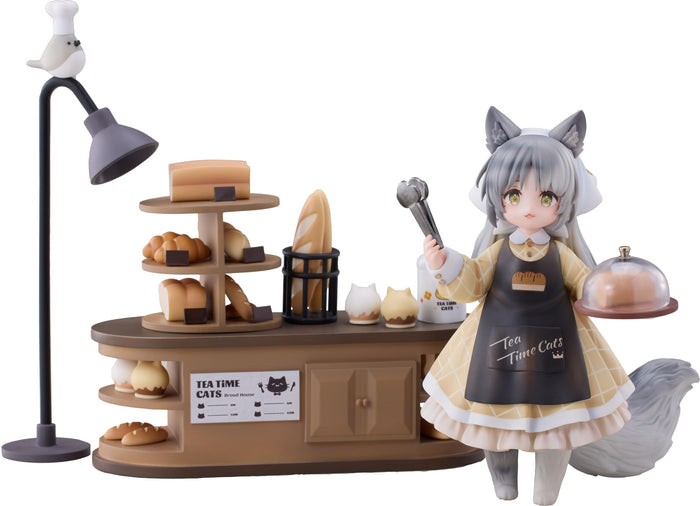 Within Limits Original DLC Series Tea Time Cats Clerk Cat Meow Town Bread House- Japan Figure Store - #1 Bring To You The Best Japanese Goods