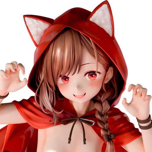Insight Original 1/4 Nikukan Girl Hadaka No Akazukin Okami-Chan Figure- Japan Figure Store - #1 Bring To You The Best Japanese Goods