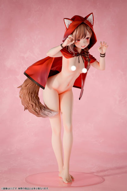Insight Original 1/4 Nikukan Girl Hadaka No Akazukin Okami-Chan Figure- Japan Figure Store - #1 Bring To You The Best Japanese Goods