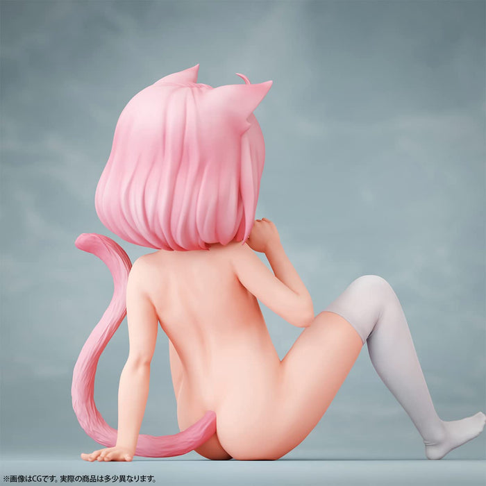 Insight Original Nikukan Girl 1/3 Scale Chibi Neko Macaron Figure- Japan Figure Store - #1 Bring To You The Best Japanese Goods