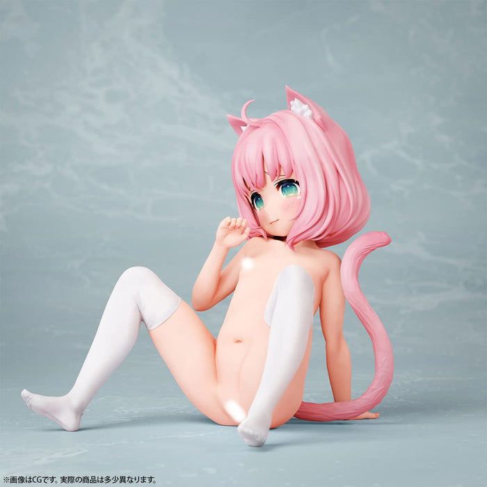 Insight Original Nikukan Girl 1/3 Scale Chibi Neko Macaron Figure- Japan Figure Store - #1 Bring To You The Best Japanese Goods