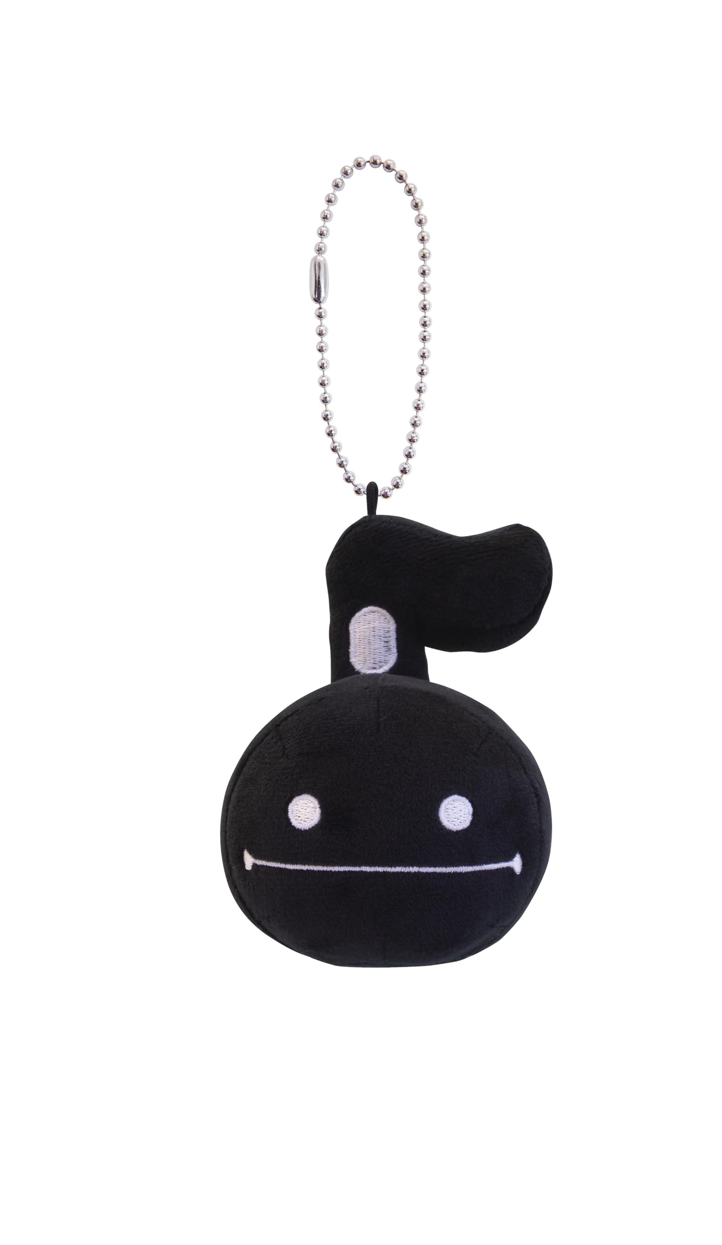 Cube Otamatone Mascot Black