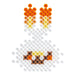 Pokemon Center Perler Beads Scorbunny Set Easy Character Beads Kit- Japan Figure Store - #1 Bring To You The Best Japanese Goods
