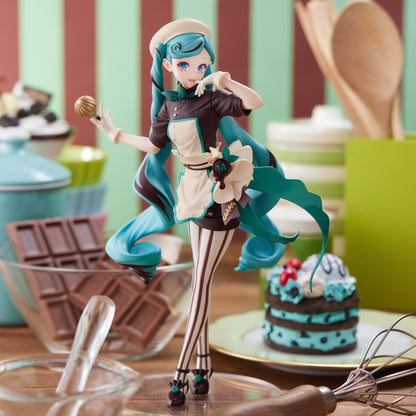 Sega Piapro Characters Hatsune Miku Luminasta Bitter Patissiere Figure- Japan Figure Store - #1 Bring To You The Best Japanese Goods