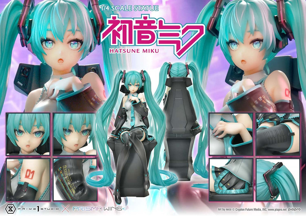 Prime 1 Studio: Piapro Characters Hatsune Miku Prisma Wing 1/4 Scale Pwpcl-07- Japan Figure Store - #1 Bring To You The Best Japanese Goods