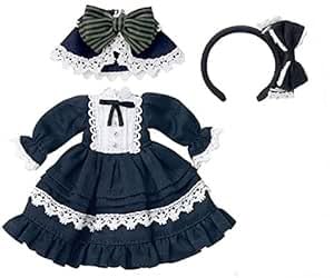 Azone Picco Neemo 1/12 Navy Rosetta One-Piece Dress Set Doll Accessory- Japan Figure Store - #1 Bring To You The Best Japanese Goods