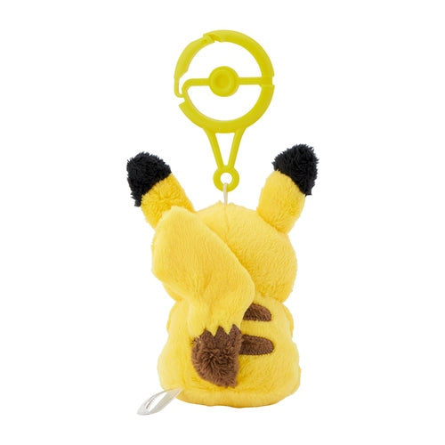 Pokemon Pikachu Mascot Keychain with Carabiner Clip for Easy Attachment- Japan Figure Store - #1 Bring To You The Best Japanese Goods