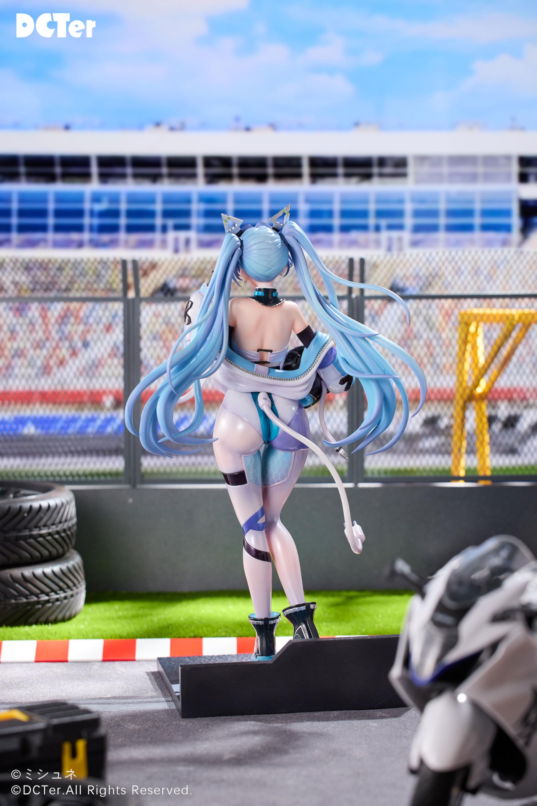 Pm Office A Plum 1/7 Scale PVC Racer Robot Figure Aila Pf394 Collectible