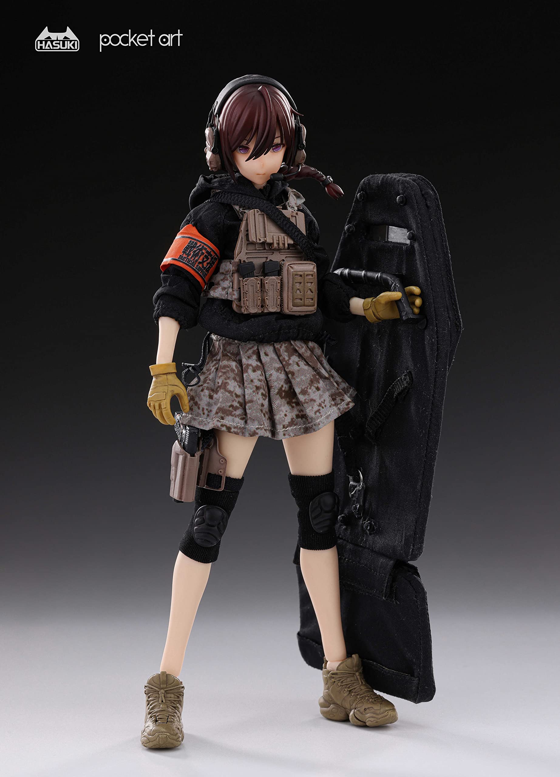 Hasuki Pocket Art Series Pa004 Guardian Rei Uzuki 1/12 Figure Collectible- Japan Figure Store - #1 Bring To You The Best Japanese Goods