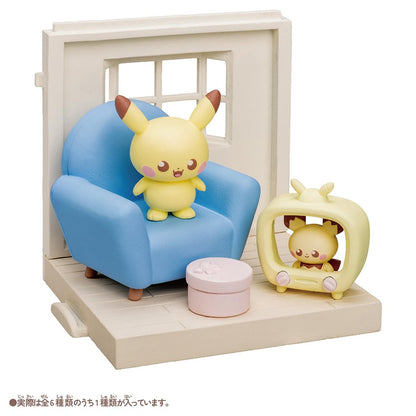 Takara Tomy Pocket Monsters Pokepeace Collection House Peaceful Life Set