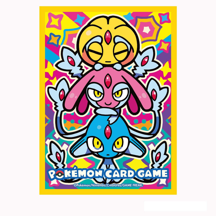 Pokemon Center Original Card Sleeves Colorful Triple Uxie Mesprit Azelf Set- Japan Figure Store - #1 Bring To You The Best Japanese Goods