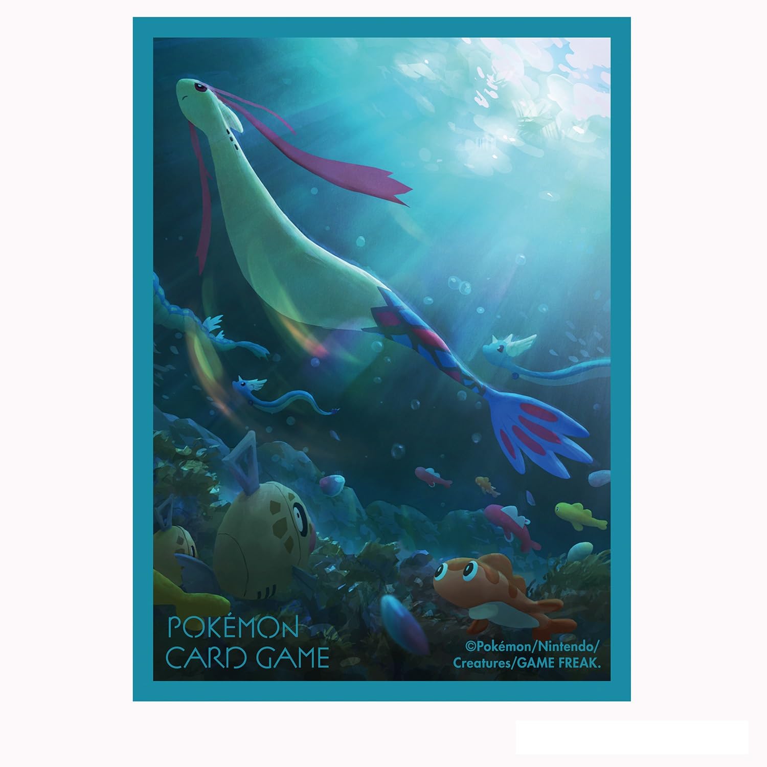 Pokemon Center Premium Gloss Milotic Card Sleeves Official Japan Original- Japan Figure Store - #1 Bring To You The Best Japanese Goods