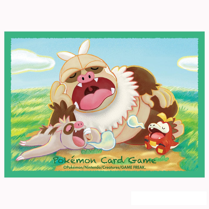 Pokemon Center Original Slaking Card Sleeves Japan Official 64ct Pack- Japan Figure Store - #1 Bring To You The Best Japanese Goods