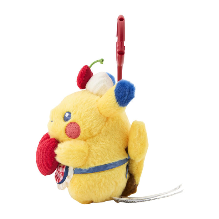 Pokemon Mascot Pikachu Diner Heart Plush Toy - Official Merchandise