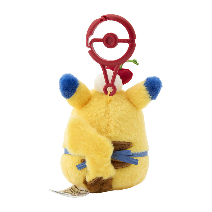 Pokemon Mascot Pikachu Diner Heart Plush Toy - Official Merchandise