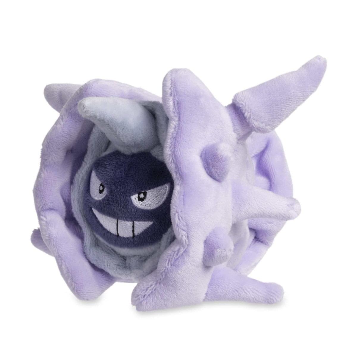 Poupée en peluche Pokémon Sitting Cuties Cloyster 6 pouces, génération 1, objet de collection officiel.